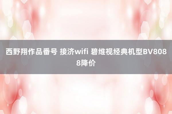 西野翔作品番号 接济wifi 碧维视经典机型BV8088降价